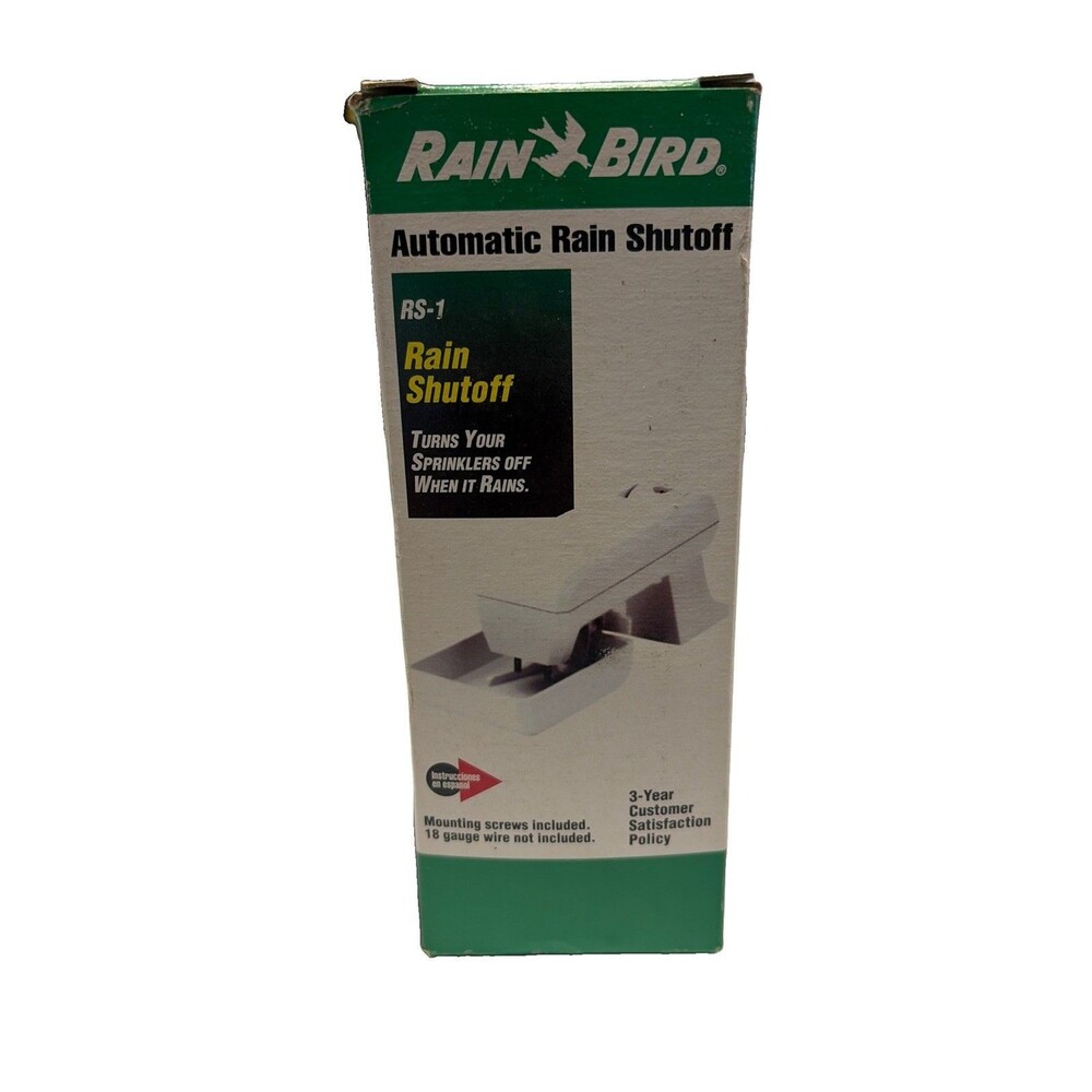 Rain Bird Automatic Rain Shutoff RS-1 Wired Rain Sensor